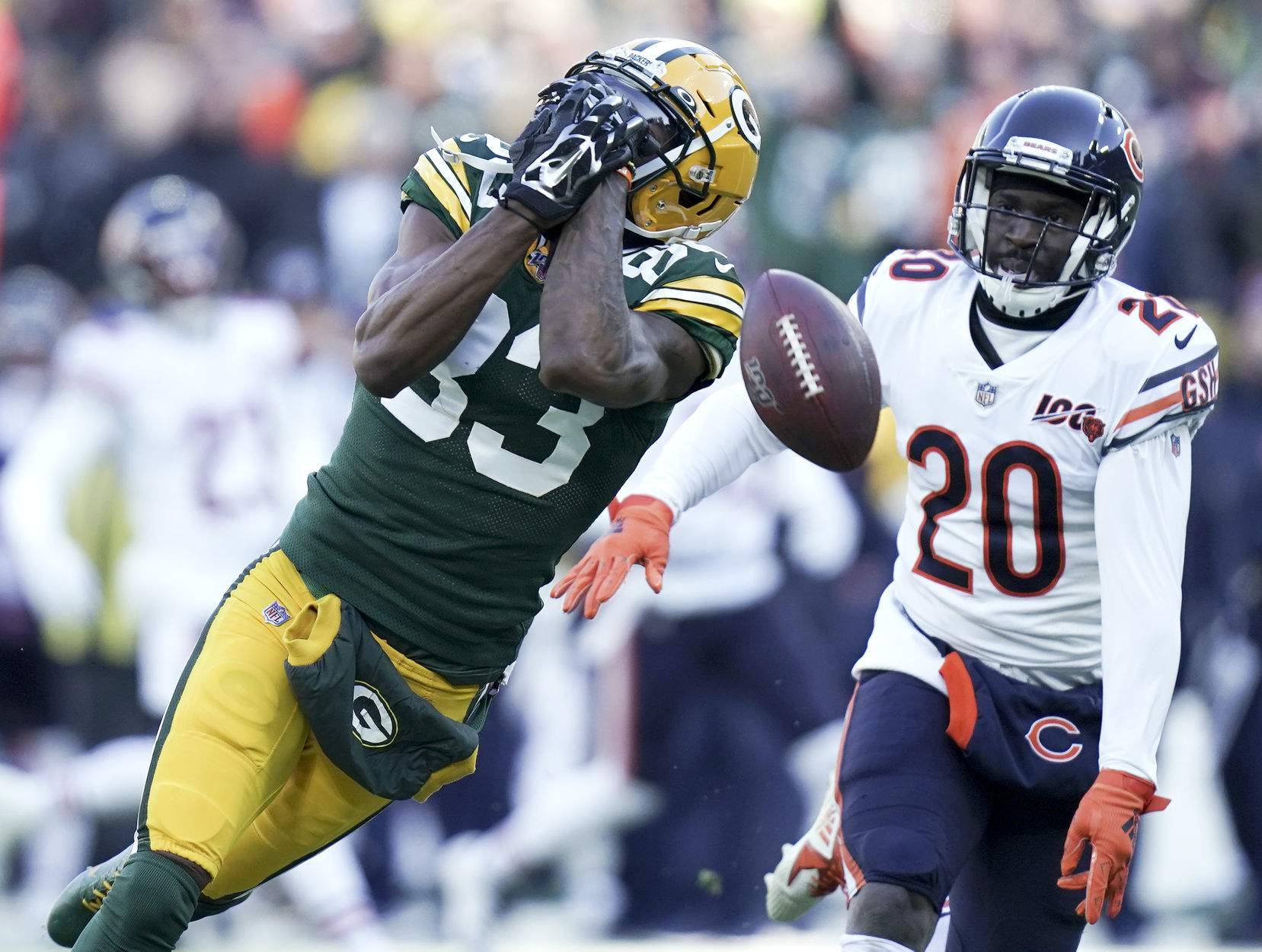 Packers 21, Bears 13